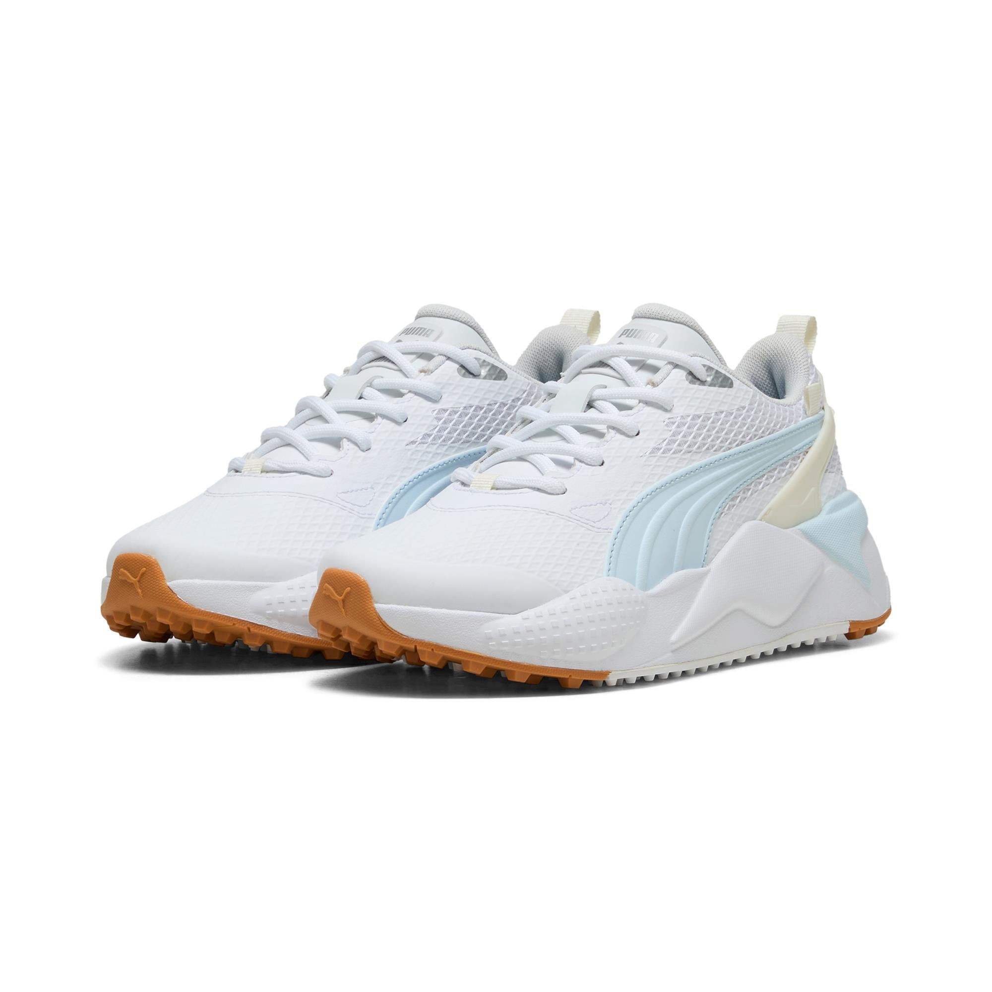 Ladies Puma GS-X Efekt Golf Shoes White/Blue